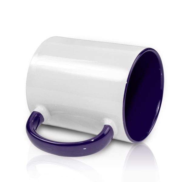 Tazas blancas personalizadas – Color Azul 11 oz - Imagen 3