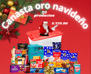 Canasta Oro Navideño - Canasta Navideña Ejecutiva
