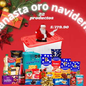 Canasta Oro Navideño - Canasta Navideña Ejecutiva